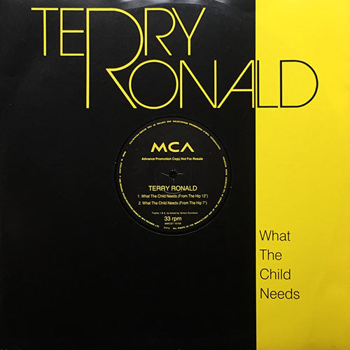 TERRY RONALD // WHAT THE CHILD NEEDS (4VER)