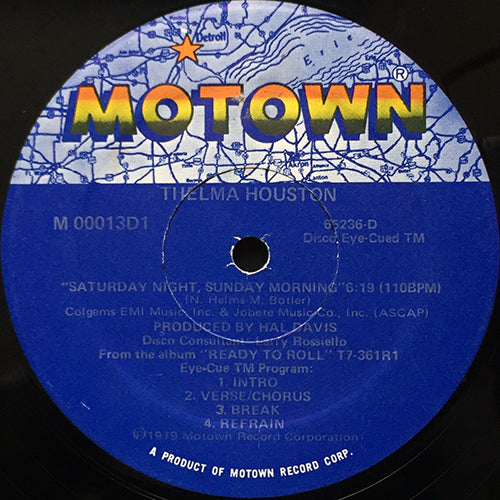 THELMA HOUSTON // SATURDAY NIGHT, SUNDAY MORNING (6:19) / (INSTRUMENTAL) (5:38)