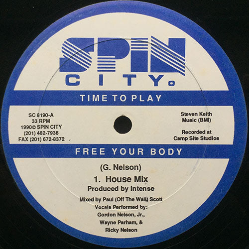 TIME TO PLAY // FREE YOUR BODY (3VER)