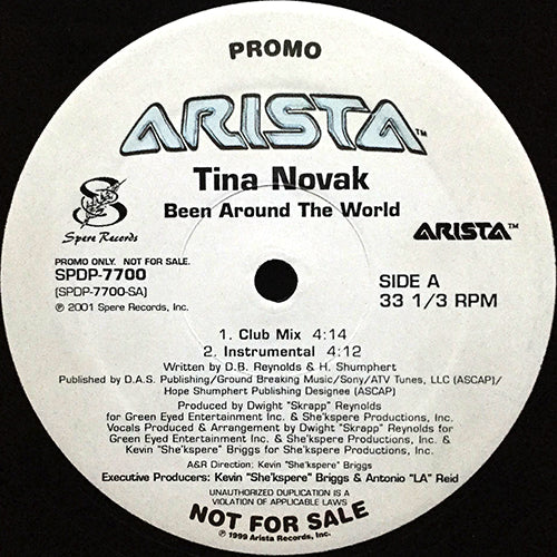 TINA NOVAK // BEEN AROUND THE WORLD (4VER)
