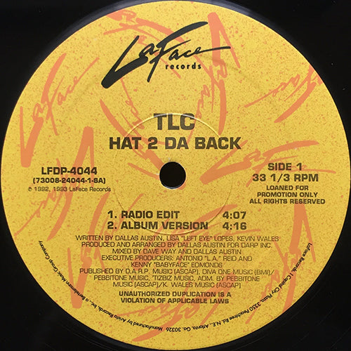 TLC // HAT 2 DA BACK (ALBUM VERSION) (3VER)