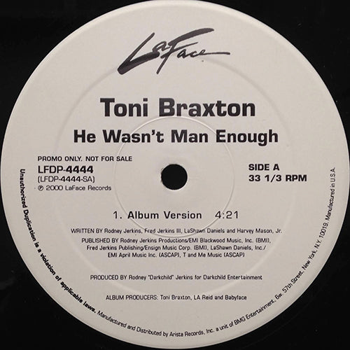 TONI BRAXTON // HE WASN'T MAN ENOUGH (4VER)