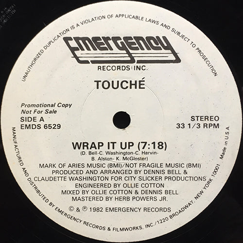 TOUCHE // WRAP IT UP (7:18) / INST (8:00)