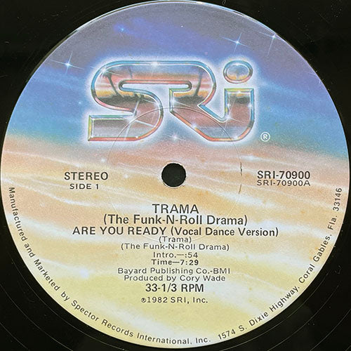 TRAMA (THE FUNK-N-ROLL DRAMA) // ARE YOU READY (VOCAL DANCE VERSION) (7:29) / (INSTRUMENTAL) (6:10)