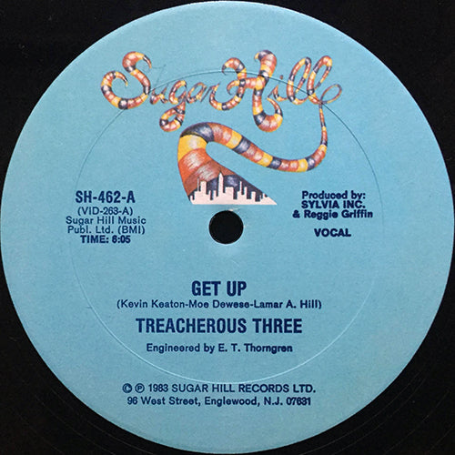 TREACHEROUS THREE // GET UP (6:05) / INST (6:00)