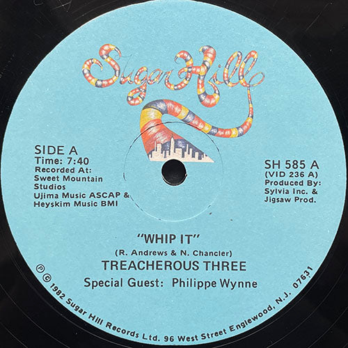 TREACHEROUS THREE // WHIP IT (7:40)