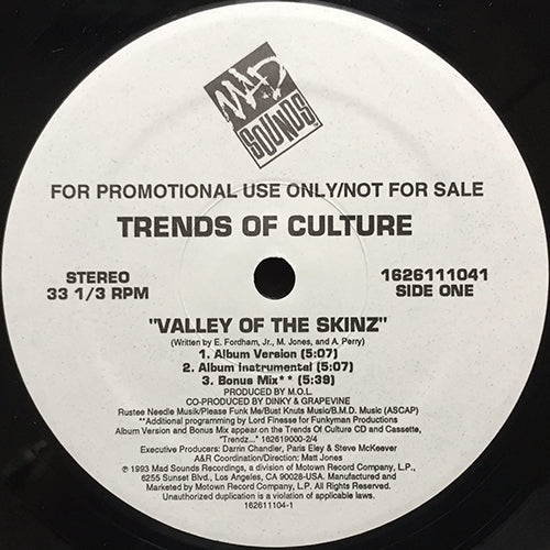 TRENDS OF CULTURE // VALLEY OF THE SKINZ (5VER)