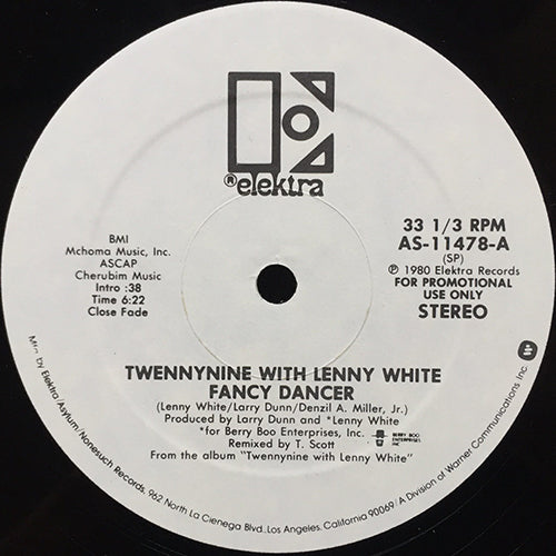 TWENNYNINE with LENNY WHITE // FANCY DANCER (6:22)