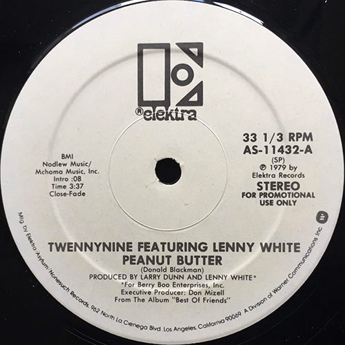 TWENNYNINE with LENNY WHITE // PEANUT BUTTER (3:37) / CITI DANCIN' (4:26)