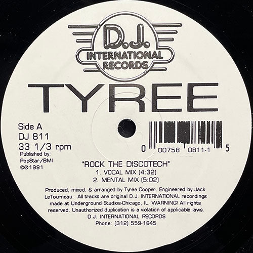TYREE // ROCK THE DISCOTECH (4VER)