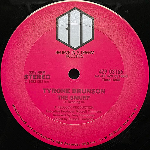 TYRONE BRUNSON // THE SMURF (6:05) / I NEED LOVE (5:15)
