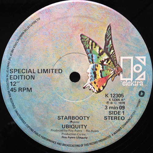 UBIQUITY // STARBOOTY (3:09) / MIDNIGHT AFTER DARK (6:08)