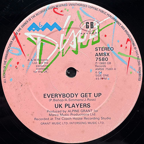 UK PLAYERS // EVERYBODY GET UP (6:04) / RIVERS (6:13)