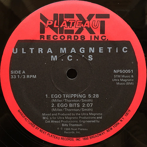 ULTRAMAGNETIC MC'S // EGO TRIPPIN' (5:28) / EGO BITS (2:07) / FUNKY POTION / FUNKY EXTENSION