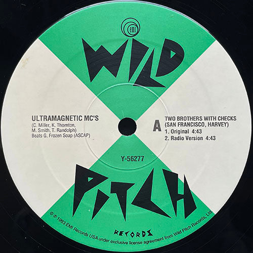 ULTRAMAGNETIC MC'S // TWO BROTHERS WITH CHECKS (SAN FRANCISCO, HARVEY) (3VER) / ONE TWO ONE TWO (2VER)