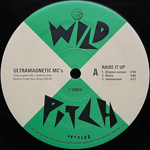 ULTRAMAGNETIC MC'S // RAISE IT UP (3VER) / THE SAGA OD DANDY, THE DEVIL AND DAY (4VER)