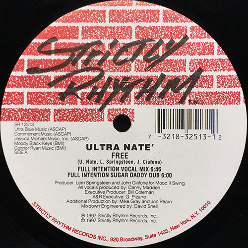 ULTRA NATE // FREE (FULL INTENTION REMIX) (4VER)