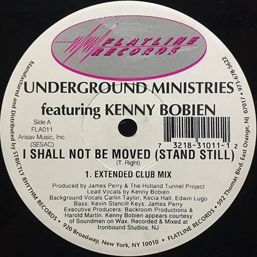 UNDERGROUND MINISTRIES feat. KENNY BOBIEN // I SHALL NOT BE MOVED (STAND STILL) (3VER)