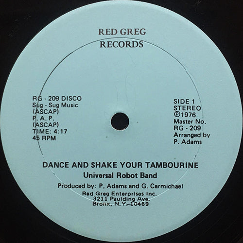 UNIVERSAL ROBOT BAND // DANCE & SHAKE YOUR TAMBOURINE (6:26/4:17)