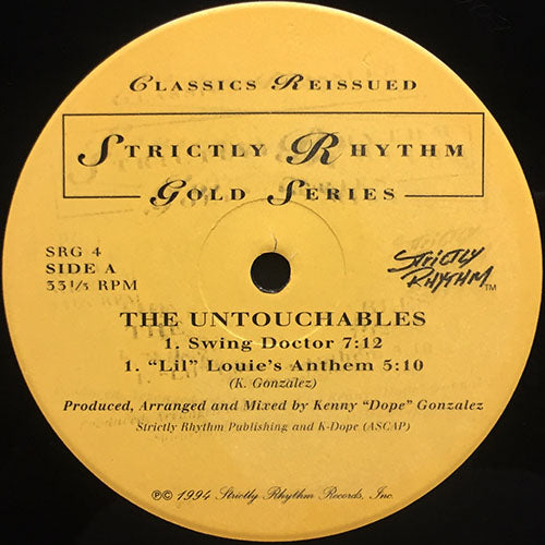 UNTOUCHABLES // THE SWING DOCTOR / LIL' LOUIE'S ANTHEM / TRIPPIN' / TAKE A CHANCE