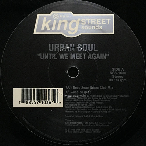 URBAN SOUL // UNTIL WE MEET AGAIN (8VER)