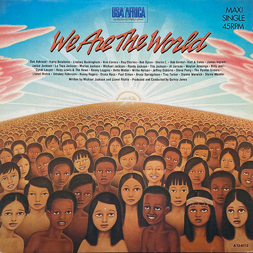 USA FOR AFRICA / QUINCY JONES // WE ARE THE WORLD (7:19) / GRACE (4:30)