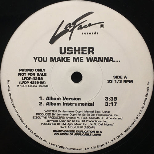 USHER // YOU MAKE ME WANNA (ALBUM VERSION) (4VER)