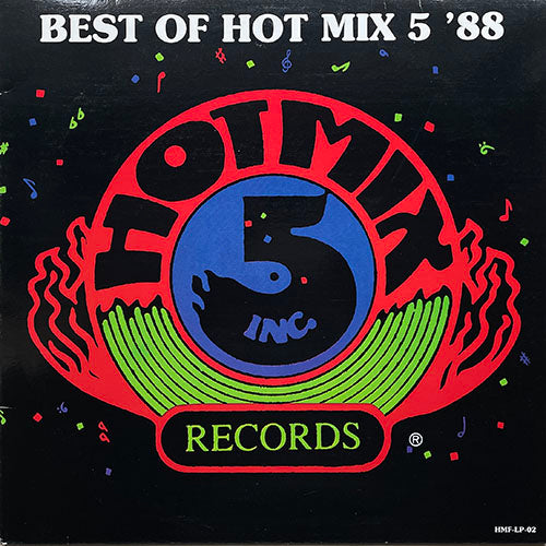 V.A. (RALPHI ROSARIO / RAMOS / PHORTUNE / KENNY JASON / MICKY OLIVER / MARIO DIAZ / CANDY J) // BEST OF HOT MIX 5 '88 (LP) inc. YOU USED TO HOLD ME / JACKIN' NATIONAL ANTHEM / IN THE NIGHT / STRING FREE / DON'T WANT IT / CAN YOU FEEL IT etc