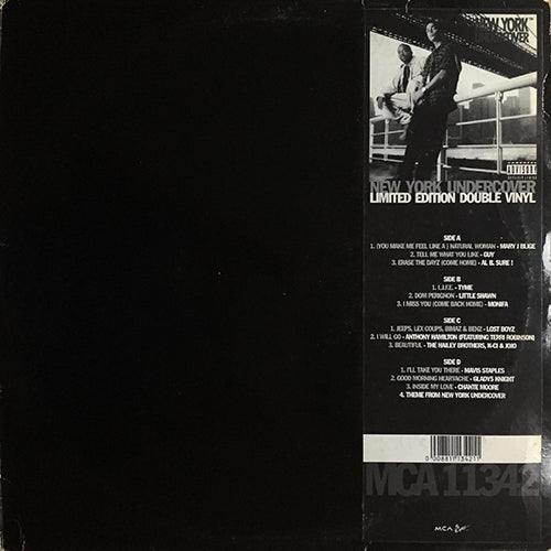 V.A. (CHANTE MOORE / MARY J. BLIGE / GUY / AL B. SURE / TYME / LITTLE SHAWN / MONIFA / LOST BOYZ / ANTHONY HAMILTON / K-CI & JOJO / MAVIS STAPLES / GLADYS KNIGHT) // NEW YORK UNDERCOVER (LP) inc.  INSIDE MY LOVE etc...