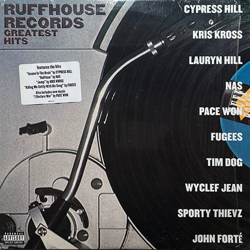 V.A. (CYPRESS HILL / KRIS KROSS / LAURYN HILL / NAS / PACE WON / FUGEES / TIM DOG / WYCLEF JEAN / SPORTY THIEVZ / JOHN FORTE) // RUFFHOUSE RECORDS GREATEST HITS (LP) inc. HOW I COULD KILL A MAN / TONIGHT'S THE NIGHT / FU-GEE-LA / HALFTIME etc