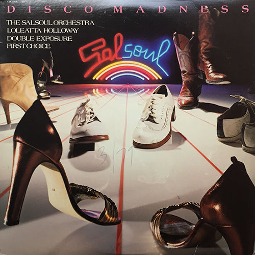V.A. (SALSOUL ORCHESTRA / DOUBLE EXPOSURE / FIRST CHOICE / LOLEATTA HOLLOWAY) // DISCO MADNESS (WALTER GIBBONS REMIX) (EP) inc. MAGIC BIRD OF FIRE / TEN PERCENT / LET NO MAN PUT ASUNDER / MY LOVE IS FREE / CATCH ME ON THE REBOUND