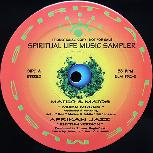 V.A. (MATEO & MATOS / AFRIKAN JAZZ / JEPHTE GUILLAUME) // SPIRITUAL LIFE MUSIC SAMPLER inc. MIXED MOODS / STUBBORN PROBLEMS (RHYTHM VERSION) / KANPE / THE PRAYER (PRAYING FOR HIM VERSION)