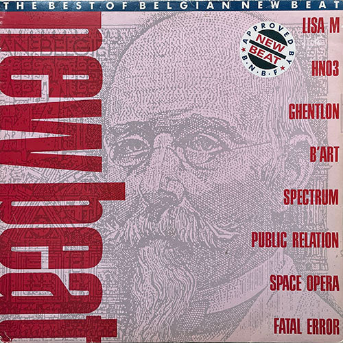 V.A. (LISA M / PUBLIC RELATION / HNO3 / SPACEOPERA / FATAL ERROR / B'ART / SPECTRUM / GHENTLON) // THE BEST OF BELGIAN NEW BEAT (LP) inc. ROCK TO THE BEAT '89 / EIGHTY EIGHT / DOUGHNUT BOLLIES / MANDATE MY ASS / BABY WANTS TO RIDE etc