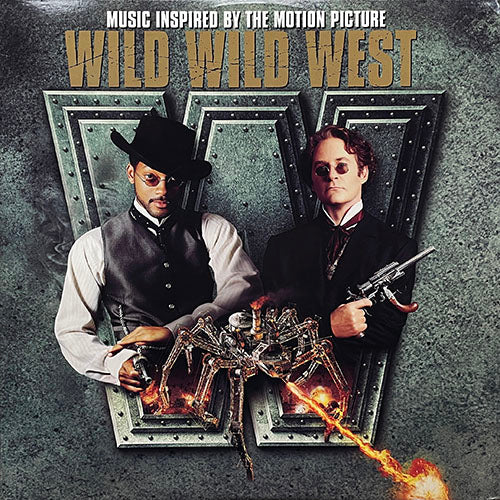 V.A. (WILL SMITH / BLACKSTREET / MC LYTE / TATYANA ALI / TRA-KNOX / DR. DRE & EMINEM / FAITH EVANS / NEUTRAL / SLICK RICK / GUY / COMMON etc) // WILD WILD WEST (LP) inc. BAILAMOS / CONFUSED / KEEP IT MOVIN' / GETTING CLOSER / LUCKY DAY etc