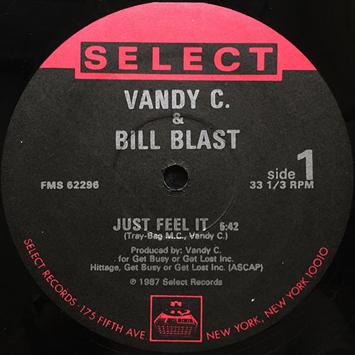 VANDY C. & BILL BLAST // JUST FEEL IT (2VER)