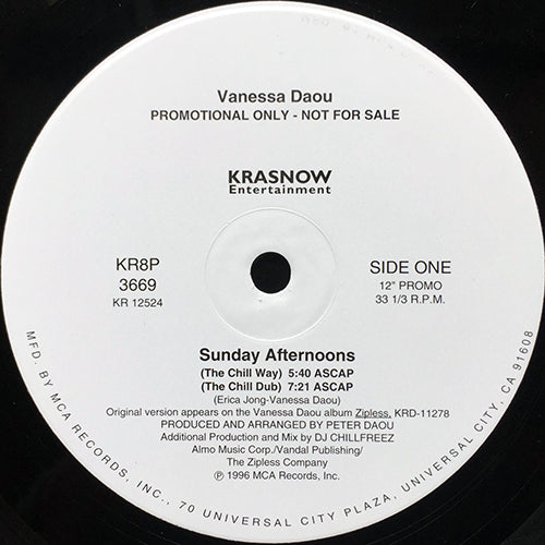 VANESSA DAOU // SUNDAY AFTERNOONS (4VER)