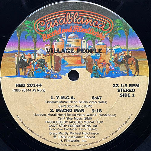 VILLAGE PEOPLE // Y.M.C.A. (6:47) / MACHO MAN (5:18)