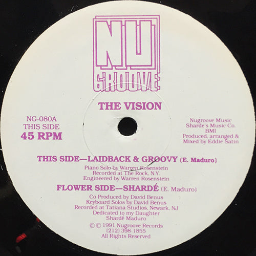 VISION // LAIDBACK & GROOVY / SHARDE