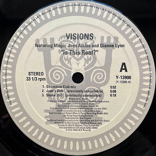 VISIONS feat. MAGIC JUAN ATKINS // IS THIS REAL (6VER)