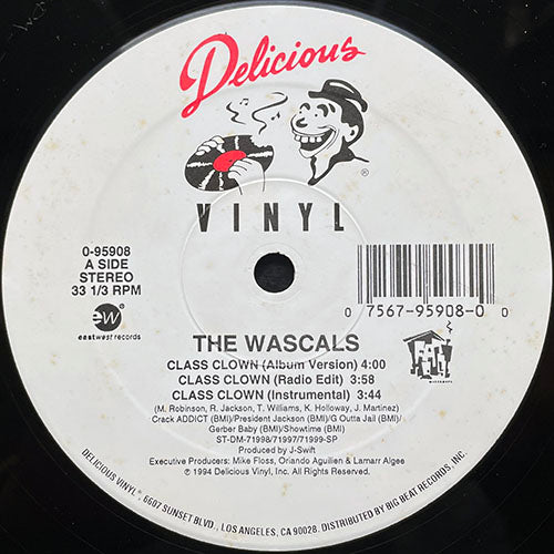WASCALS // CLASS CLOWN (3VER) / HARD RHYMES (3VER)