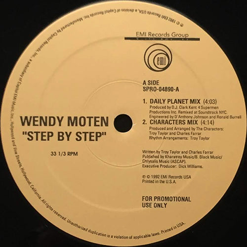WENDY MOTEN // STEP BY STEP (3VER)