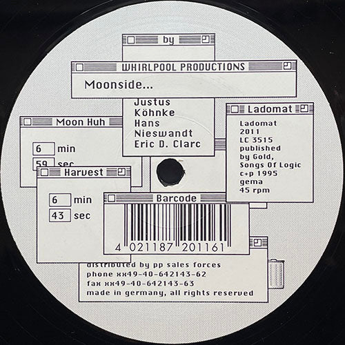 WHIRLPOOL PRODUCTIONS // MOON HUH / HARVEST