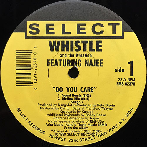 WHISTLE feat. NAJEE // DO YOU CARE (4VER)