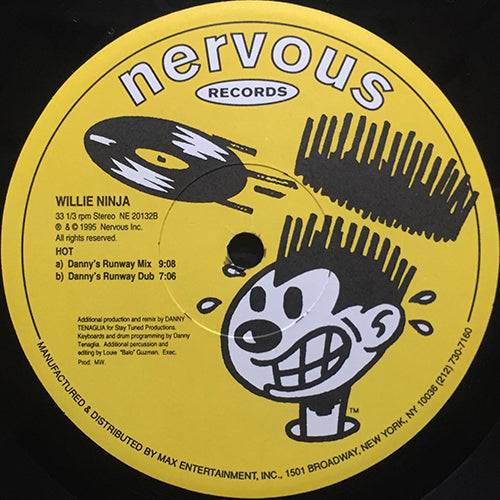 WILLIE NINJA // HOT (DANNY TENAGLIA & MAW REMIX) (4VER)