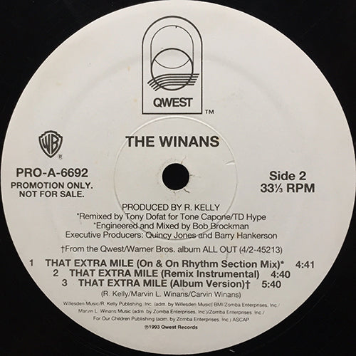 WINANS // THAT EXTRA MILE (5VER)