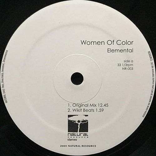 WOMEN OF COLOR // ELEMENTAL (4VER)