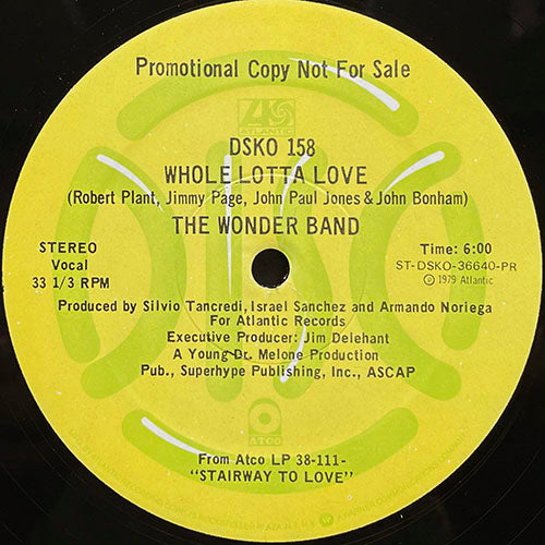 WONDER BAND // WHOLE LOTTA LOVE (6:00)