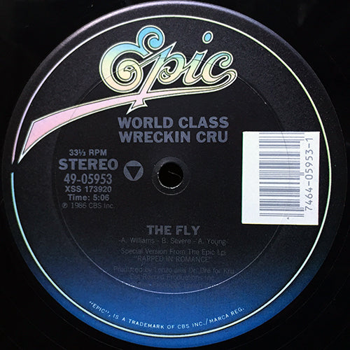 WORLD CLASS WRECKIN CRU // THE FLY (5:06) / HE'S BIONIC (4:04)