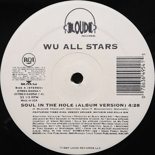 WU ALL STARS // SOUL IN THE HOLE (2VER)