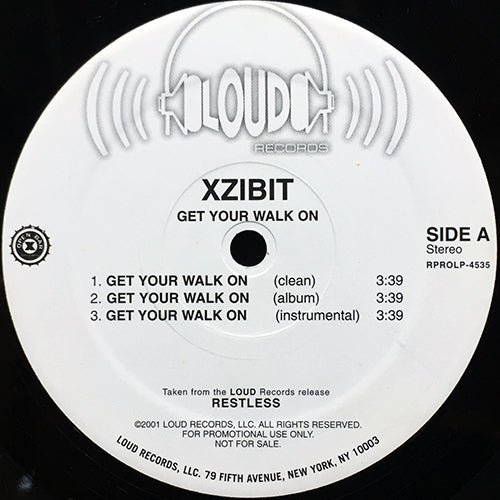 XZIBIT // GET YOUR WALK ON (REMIX & ORIGINAL) (6VER)